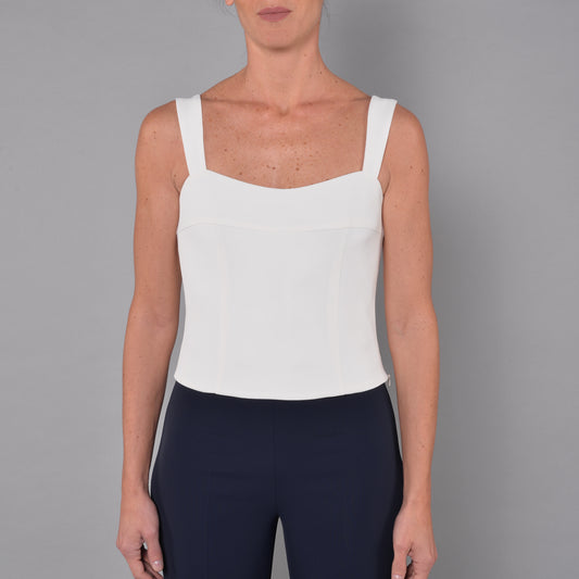Top Bustier Panna