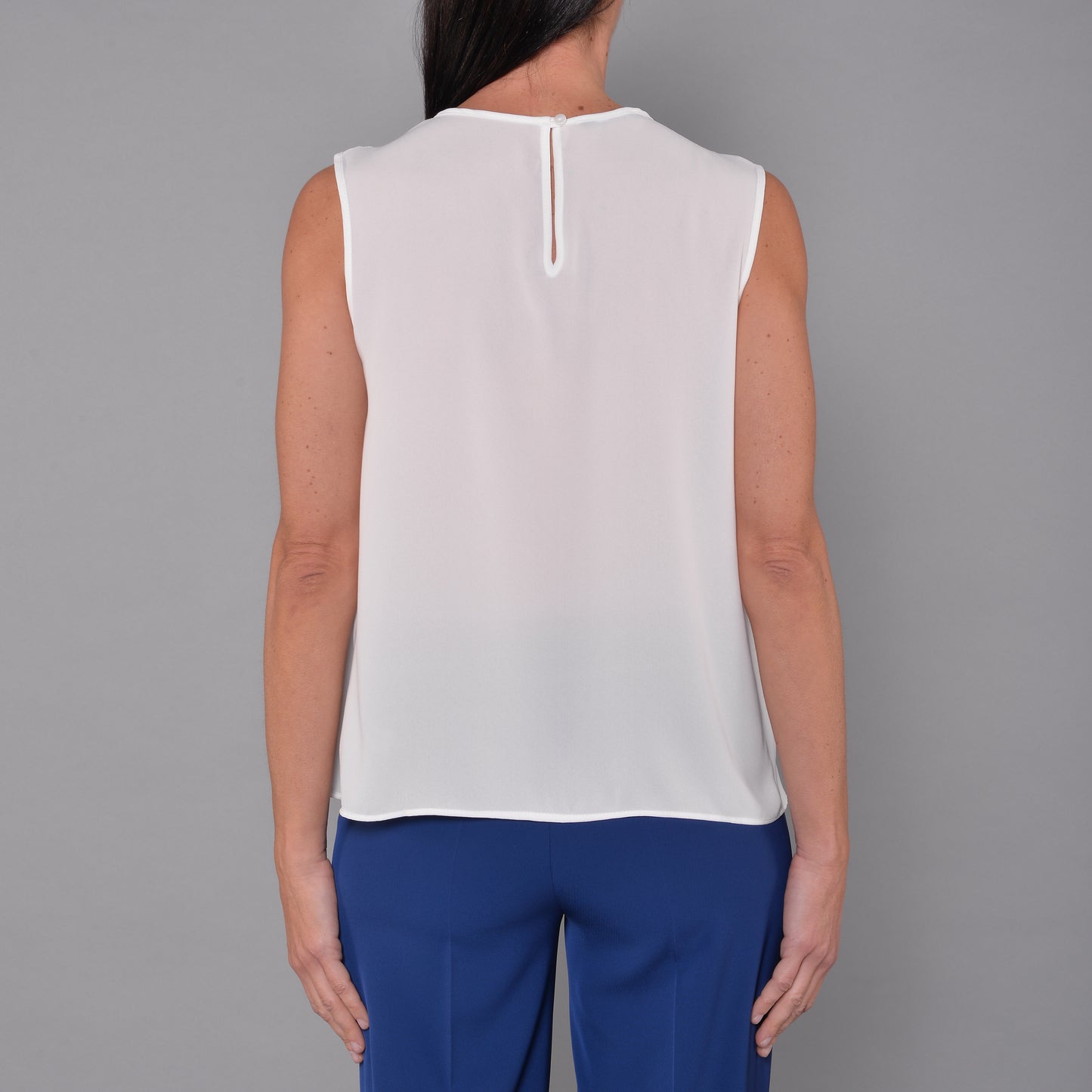 Top con Arricci Panna