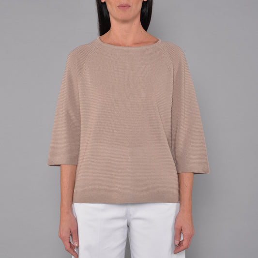 Maglia Manica Raglan Sabbia