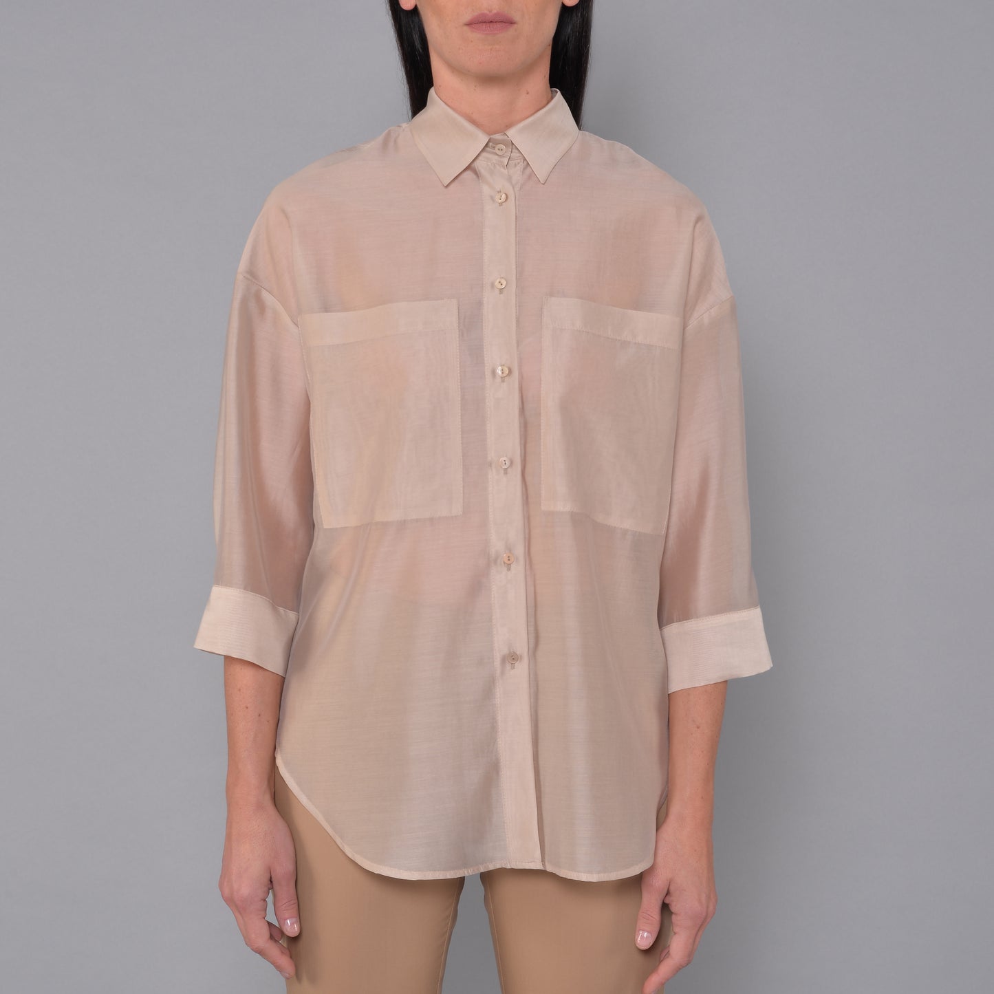Sand Multi-Pocket Shirt