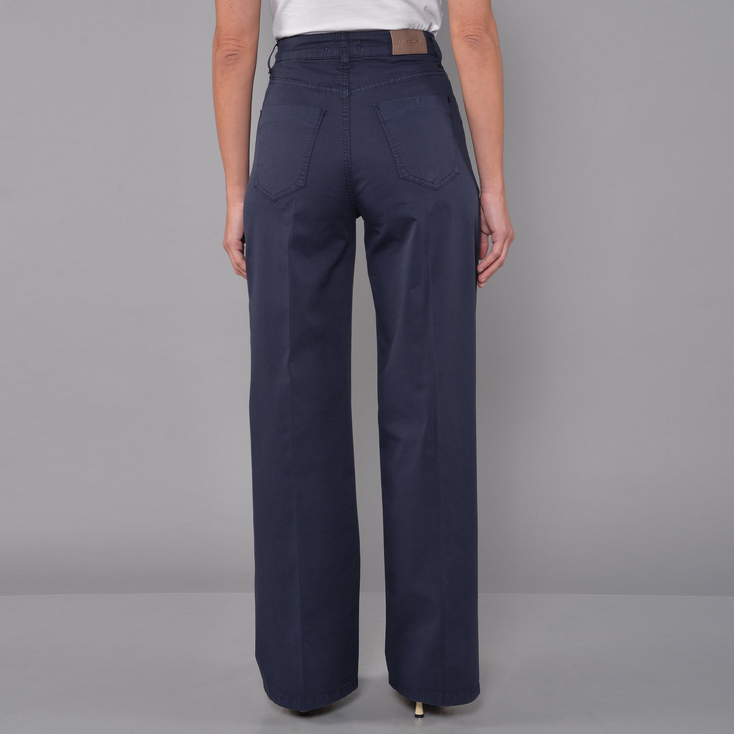 Pantaloni Gamba Larga PPT Blu