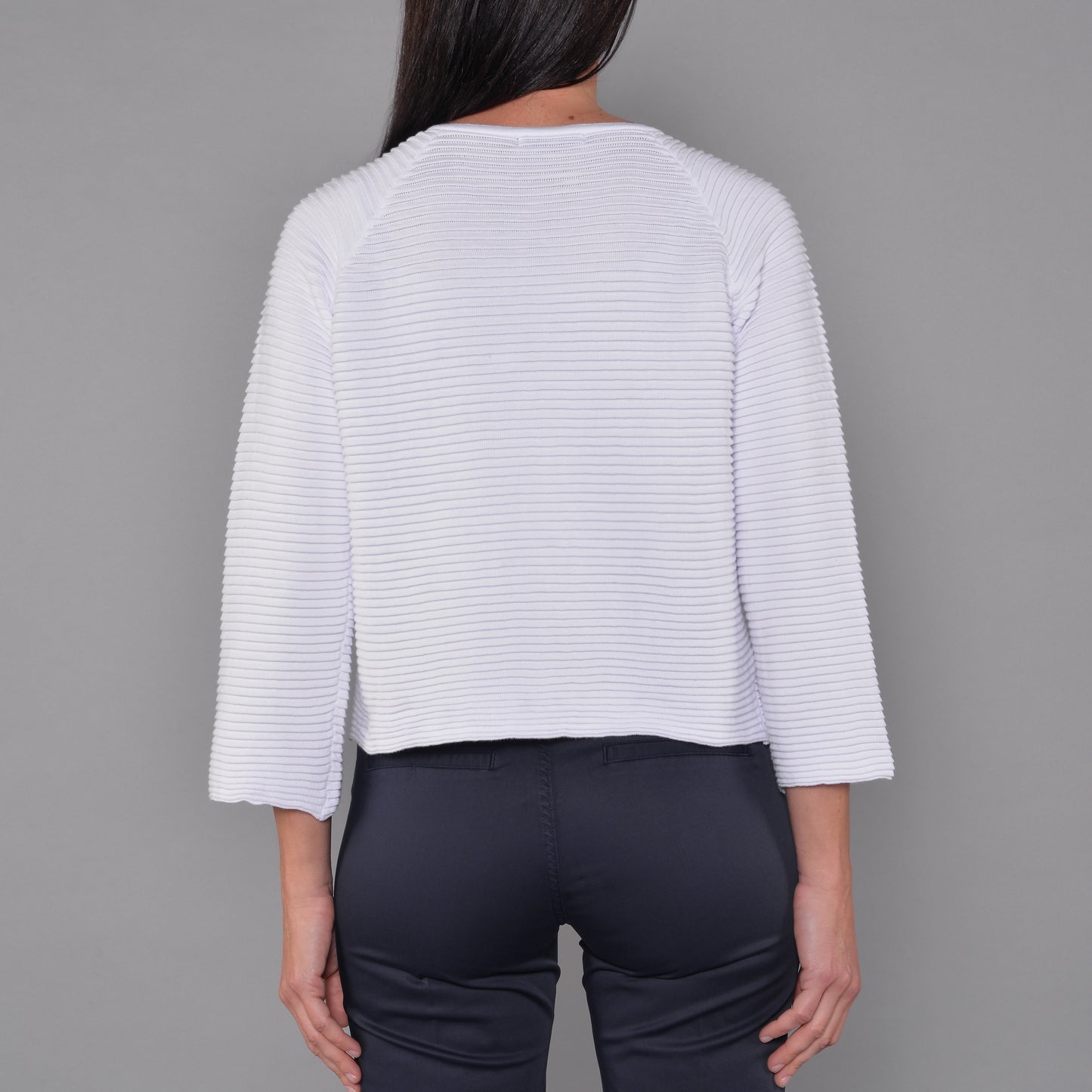 White Ottoman Cardigan