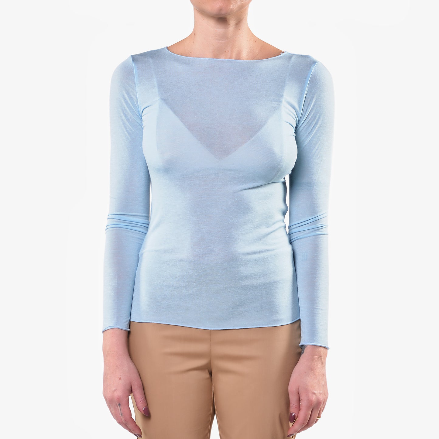 T-shirt Misto Seta Nuvola