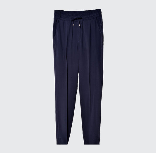 Pantalaccio in Viscosa Armaturata Blu