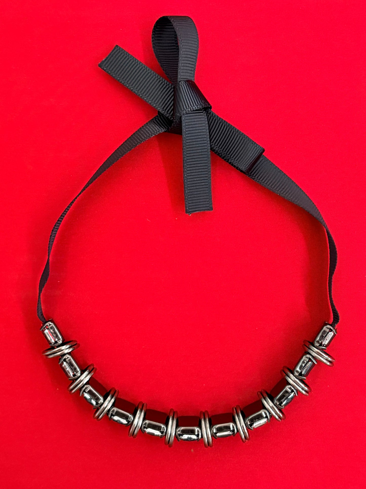 Girocollo con Elementi Canna di Fucile