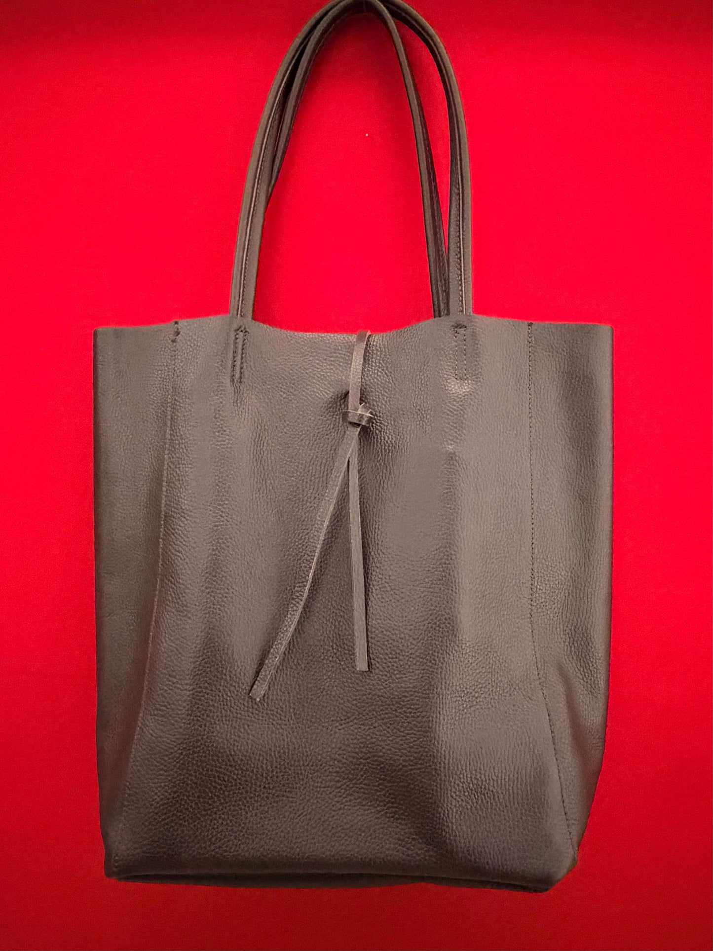 Borsa Shopper in Pelle Moro