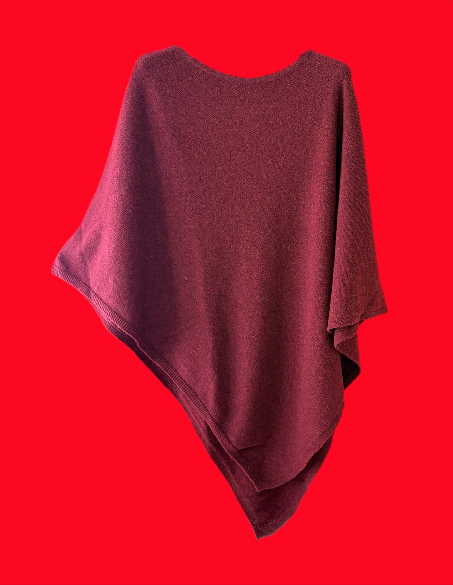 Poncho Misto Cachemire