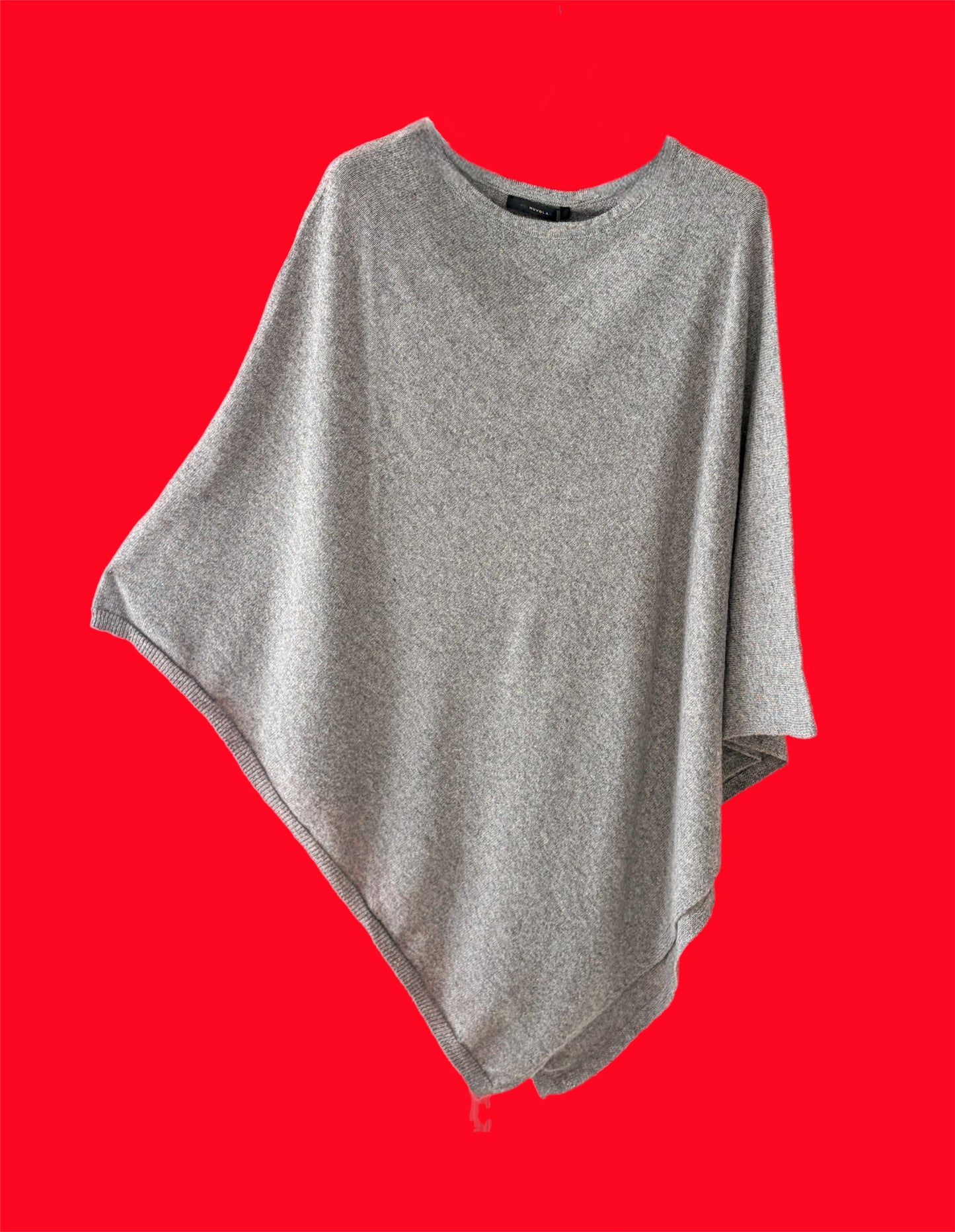 Poncho Misto Cachemire