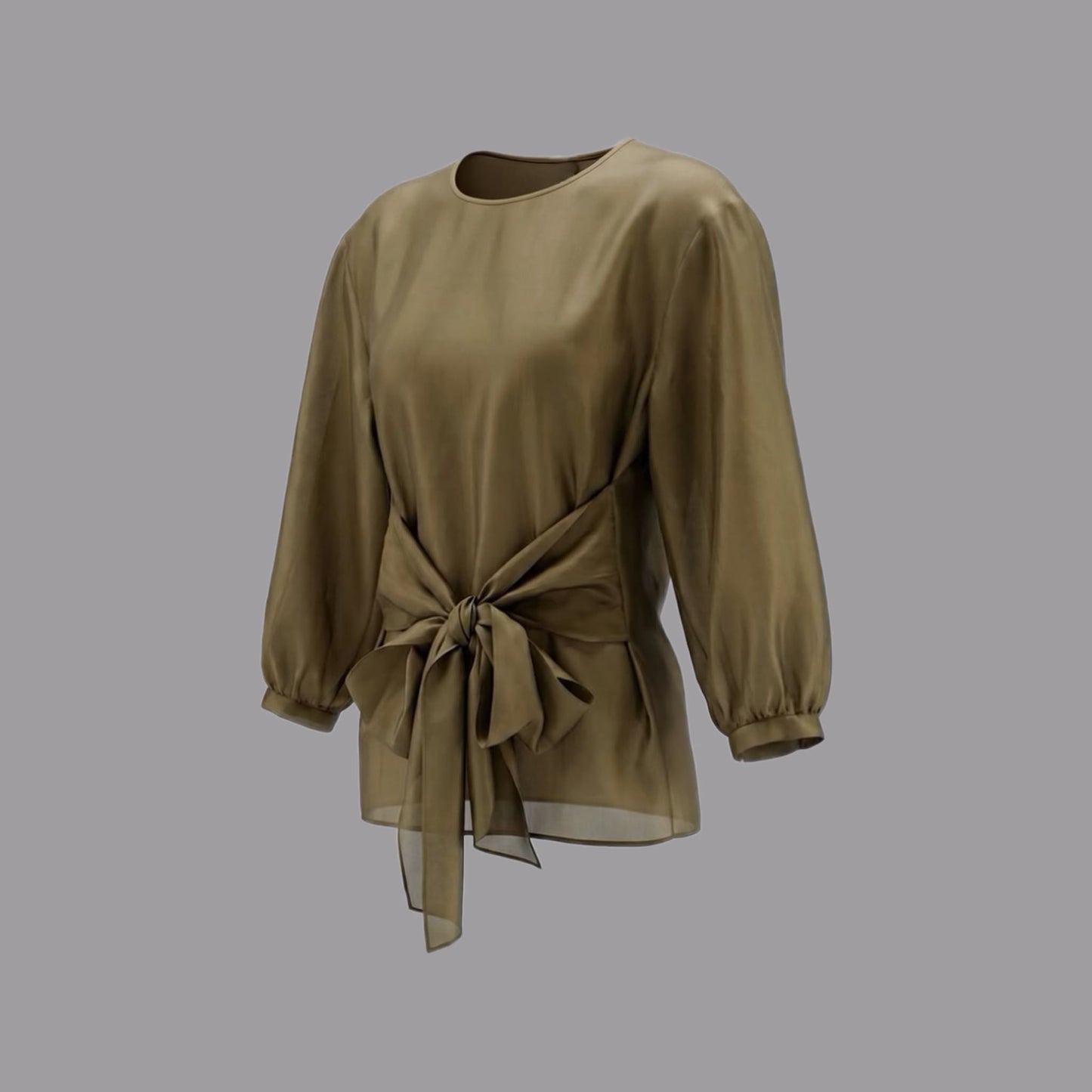 Tunic with Bow Oil