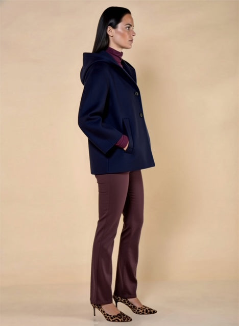 Giaccone con Cappuccio Blu